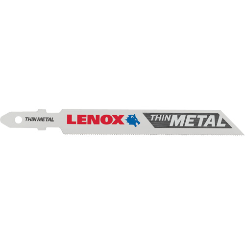 Metal Cutting Jigsaw Blade, Bi-Metal, T-Shank, 3-5/8" L, 6 TPI MAS Chibougamau