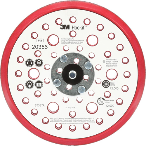 Hookit Clean Sanding Low Profile Disc Pad MAS Chibougamau