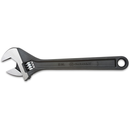 Cl&eacute; &agrave; molette — en boîte, 12" lo, la max. 1-1/2"/39 mm, Oxyde noir MAS Chibougamau
