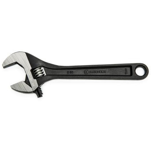 Cl&eacute; &agrave; molette, 6" lo, la max. 15/16", Oxyde noir MAS Chibougamau