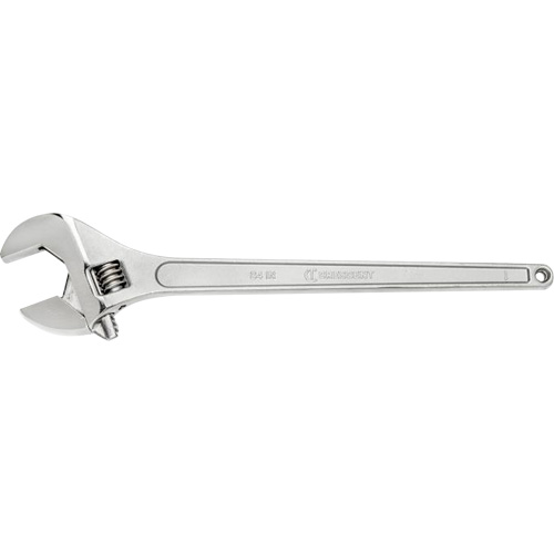 Cl&eacute; &agrave; molette, 24" lo, la max. 2-7/16", Chrome MAS Chibougamau