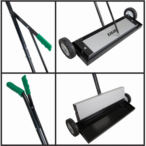 Magnetic Push Sweeper, 24" W MAS Chibougamau