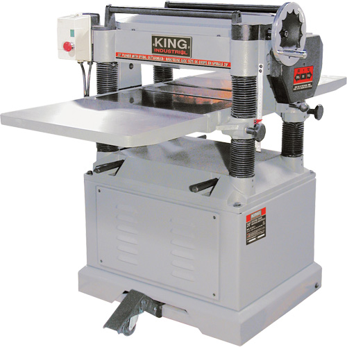 Planer with Spiral Cutterhead, 56-1/2" W x 40" L x 42" H, 5000 RPM No Load Speed MAS Chibougamau