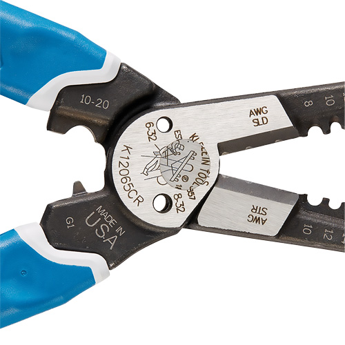 Outil polyvalent Klein-Kurve pour d&eacute;nuder, couper et sertir les fils, 8-1/4" lo, 8 - 20 AWG MAS Chibougamau