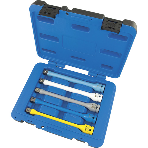 JTLE-5S Jeu de rallonges limiteurs de couple pour cl&eacute; &agrave; chocs, Prise 1/2", Couple de 65 lb-pi/80 lb-pi/100 lb-pi/120 lb-pi/140 lb-pi, Multiple MAS Chibougamau