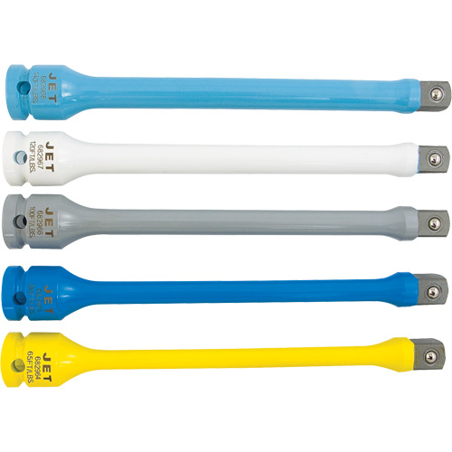 JTLE-5S Jeu de rallonges limiteurs de couple pour cl&eacute; &agrave; chocs, Prise 1/2", Couple de 65 lb-pi/80 lb-pi/100 lb-pi/120 lb-pi/140 lb-pi, Multiple MAS Chibougamau