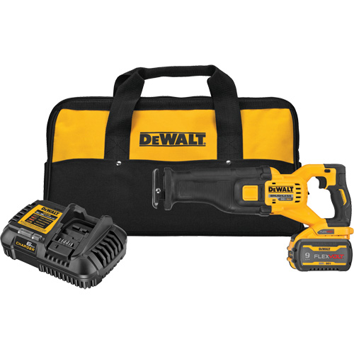 Ensemble de scie alternative sans balai FlexVolt Max, 60 V, Lithium-ion Bloc-pile, 0-3000 coups/min MAS Chibougamau