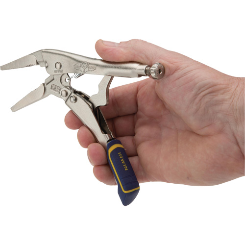 Vise-Grip&reg; Fast Release 6LN Locking Pliers with Wire Cutter, 6" Length, Long Nose MAS Chibougamau