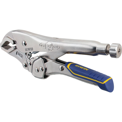 Vise-Grip&reg; Fast Release 10WR Locking Pliers with Wire Cutter, 10" Length, Curved Jaw MAS Chibougamau