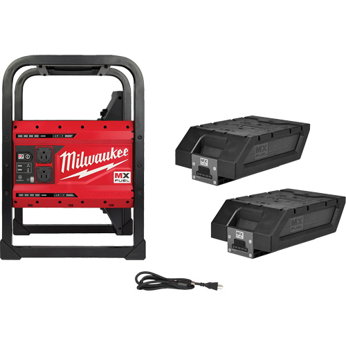 MX Fuel Carry-On Power Supply, 1800 W/3600 W, Lithium Ion, 20-4/5" H x 12" W x 15" D, 49.7 lbs. MAS Chibougamau