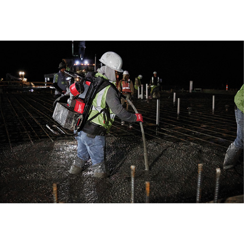 MX Fuel Backpack Concrete Vibrator Kit MAS Chibougamau