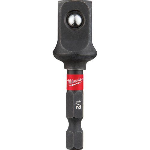 Adaptateur de douille &agrave; chocs Shockwave, 1/4" Prise, Dimension m&acirc;le 1/2", Sph&eacute;rique, 2" lo MAS Chibougamau