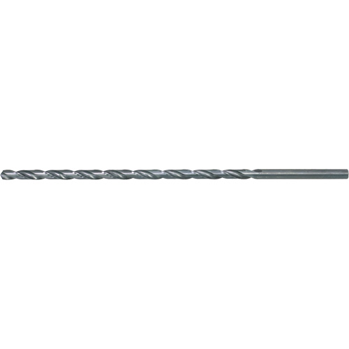 DRILLCO Extra Length Drill Bit, 1/4", High Speed Steel, 13" Flute MAS Chibougamau