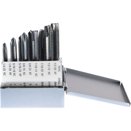 DRILLCO Tap Set, 10 Pieces MAS Chibougamau