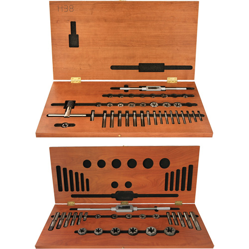 Jeu de tarauds et fili&egrave;res hexagonales DRILLCO, 58 Morcea MAS Chibougamau