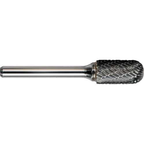 DRILLCO Single Cut Ballnose Cylinder Burr, SC-42L2 MAS Chibougamau