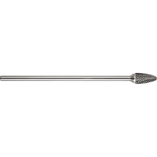 Fraise arboriforme pointue &agrave; simple coupe DRILLCO, SF-1L6 MAS Chibougamau