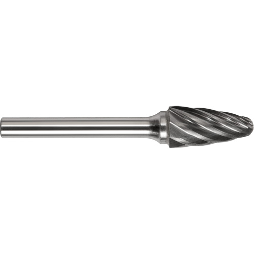 DRILLCO Aluminum Cut Cylindrical Burr, SF-1NF MAS Chibougamau