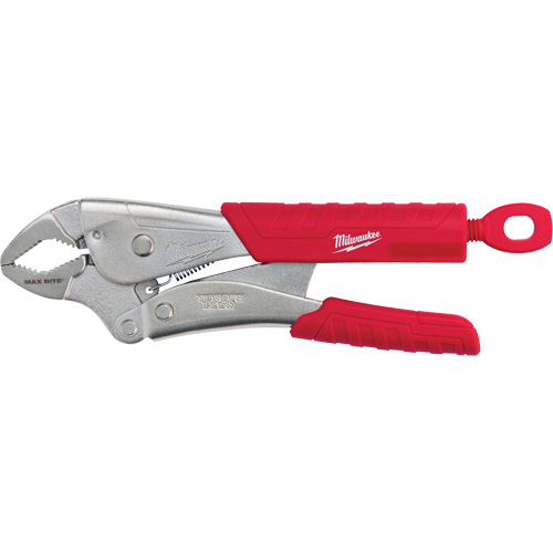 Torque Lock MaxBite Locking Pliers, 10" Length, Curved Jaw MAS Chibougamau