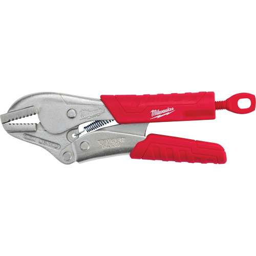 Torque Lock Locking Pliers with Grip, 7" Length, Straight MAS Chibougamau