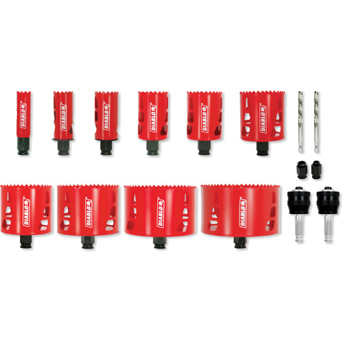 Electrician's Bi-Metal Hole Saw Set, 16 Pieces MAS Chibougamau