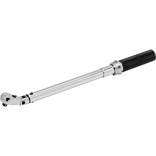 Micrometer Torque Wrench, Click, 3/8" Square Drive, 10.17 - 105.1 N.m/5 - 75 ft-lbs. MAS Chibougamau