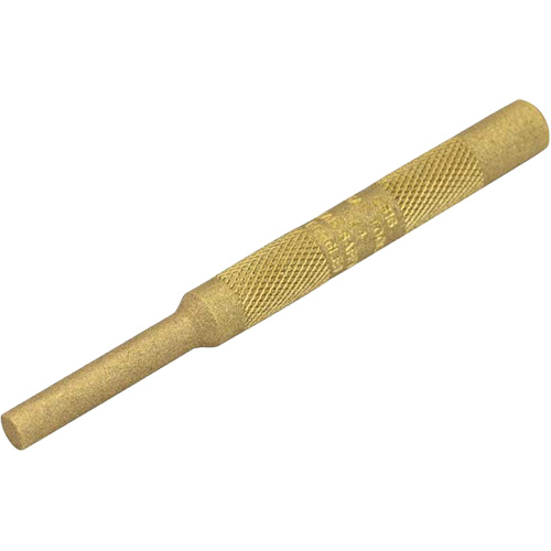 Brass Pin Punch, 1/4" Dia. x 4" L MAS Chibougamau