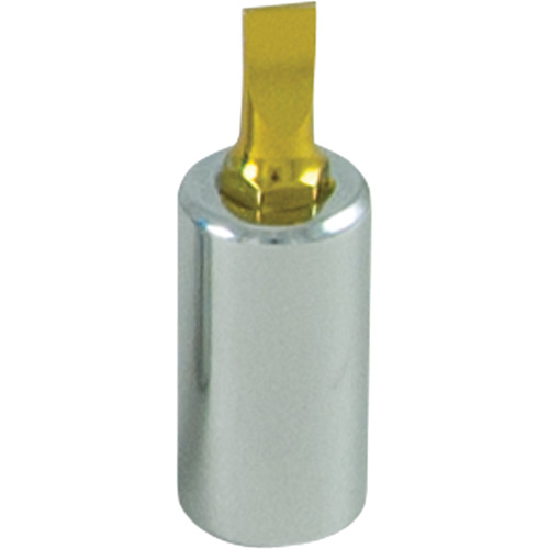 Douille tournevis &agrave; embout dor&eacute;, Fente, 13/64", Prise 1/4" MAS Chibougamau