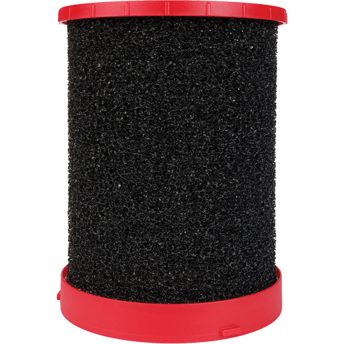 Filtre grand format pour aspirateur sec/humide, Mousse, Pour 12 gal. US/9 gal. US/6 gal. US MAS Chibougamau
