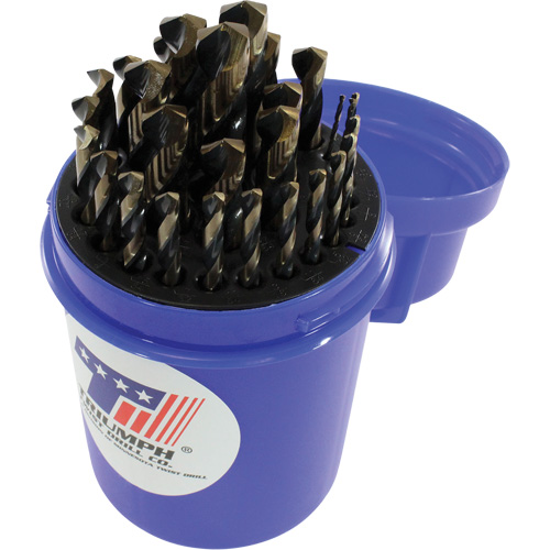 Triumph&reg; Drill Bit Set, 115 Pieces, High Speed Steel MAS Chibougamau