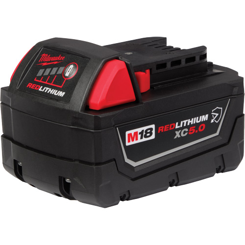 Bloc-piles &agrave; capacit&eacute; &eacute;tendue Redlithium XC5.0, Lithium-ion, 18 V MAS Chibougamau