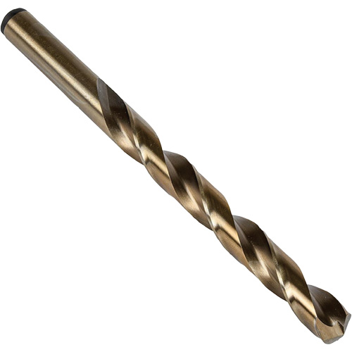 Foret s&eacute;rie courte, Cobalt, 13/32", 5-1/4" lo, 3-7/8" Cannelure, 135° Angle MAS Chibougamau