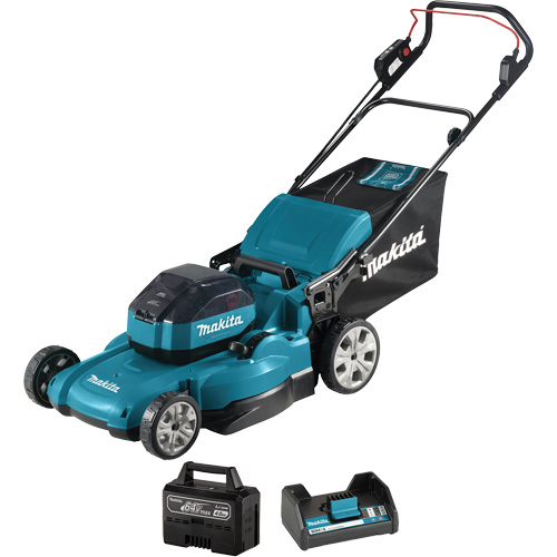 Tondeuse sans fil avec moteur sans balai, Pouss&eacute;e, &agrave; pile, Largeur de coupe 21" MAS Chibougamau