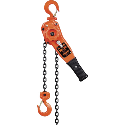 KLP-75L-5 KLP Series Lever Chain Hoists, 5' Lift, 1500 lbs. (0.75 tons) Capacity, Steel Chain MAS Chibougamau