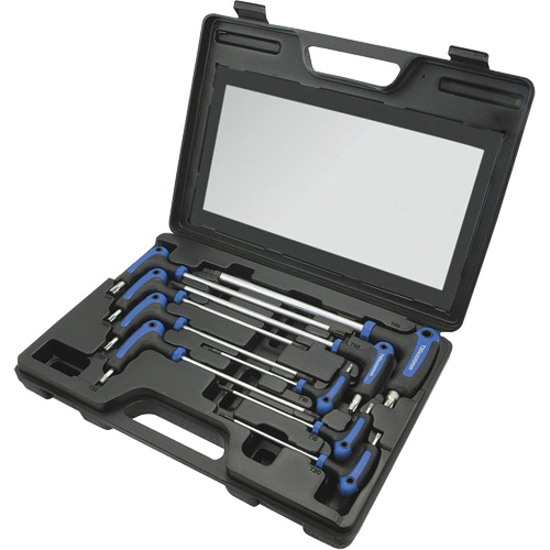 JTTK-9 T-Handle Key Wrench Sets, 9 Pcs., Torx&reg; MAS Chibougamau