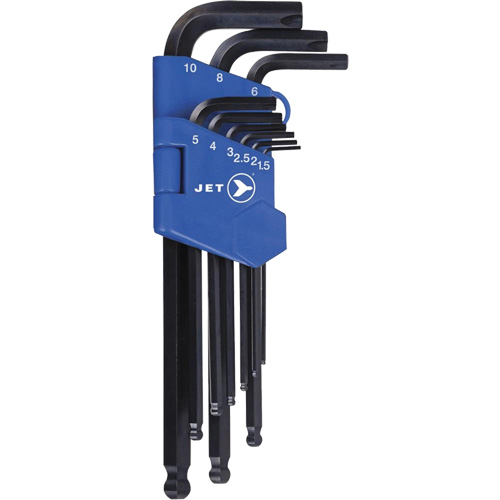 JHHK-9M Hextractor Hex Key Wrench Sets, 9 Pcs., Metric MAS Chibougamau