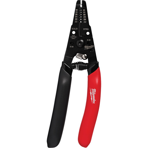 Low Voltage Wire Stripper & Cutter with Dipped Grip, 20 - 32 AWG MAS Chibougamau