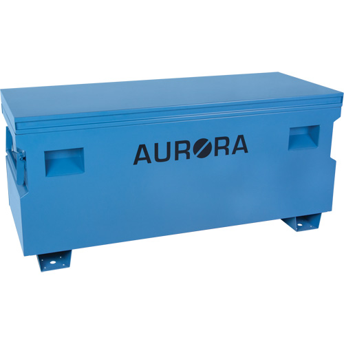 Jobsite Tool Box, 60" x 24" x 27-1/2", Steel, Blue MAS Chibougamau
