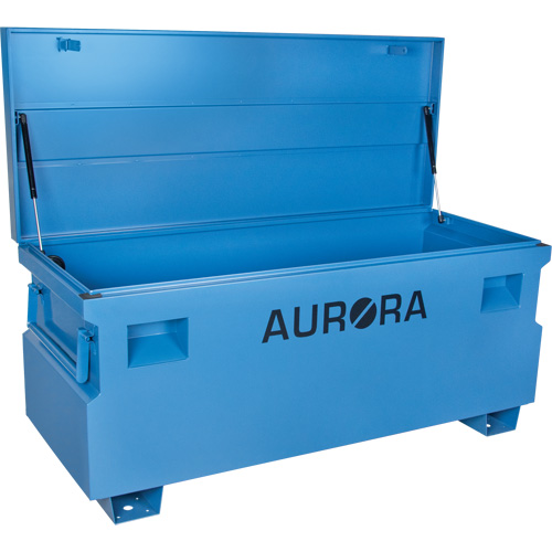 Jobsite Tool Box, 60" x 24" x 27-1/2", Steel, Blue MAS Chibougamau