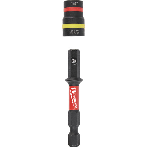 Tourne-&eacute;crous 2-en-1 Shockwave Impact Duty Quik-Clear, 5/16"/1/4" prise, 2-1/4" lo, Magn&eacute;tique MAS Chibougamau