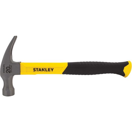 Rip Claw Hammer, 20 oz., Fibreglass Handle, 12-3/4" L MAS Chibougamau