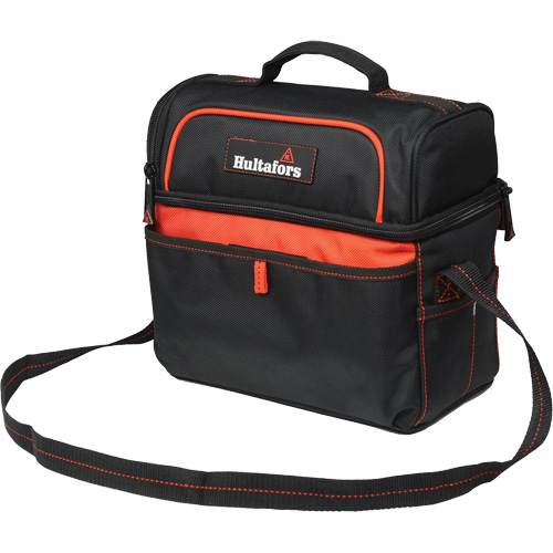 Sac &agrave; outils et glaci&egrave;re de 11", Polyester balistique, Noir/Rouge MAS Chibougamau