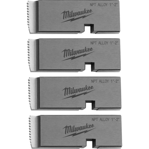 Fili&egrave;res de filetage pour tuyaux universel NPT, Pour tuyau de 1"-2", Alliage MAS Chibougamau