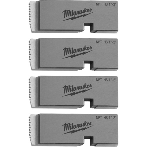 Fili&egrave;res de filetage pour tuyaux universel NPT, Pour tuyau de 1"-2", Acier rapide MAS Chibougamau