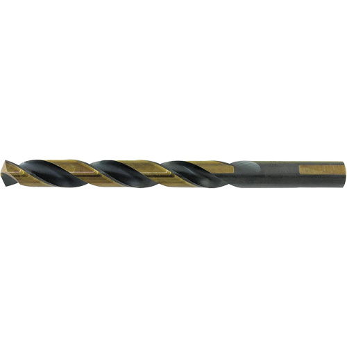 Foret court de premi&egrave;re qualit&eacute; Jet-Kut Black & Gold, Acier rapide, 1/16", 135° Angle MAS Chibougamau