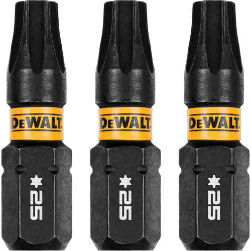 Forets pour tournevis &agrave; chocs FLEXTORQ 3 mcx, Torx, T-25, Prise 1/4" MAS Chibougamau