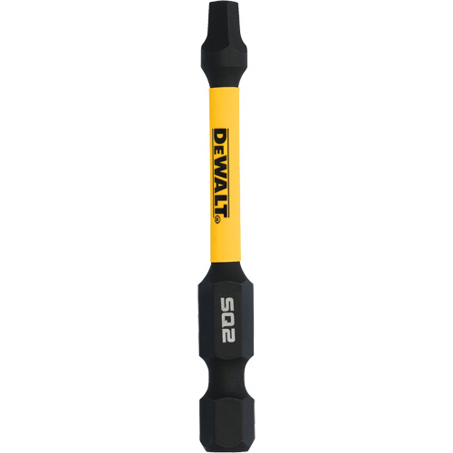 15-Piece Impact Ready Tic-Tac Screw Bit Set, Square, #2 Tip, 1/4" Drive Size, 2" Length MAS Chibougamau