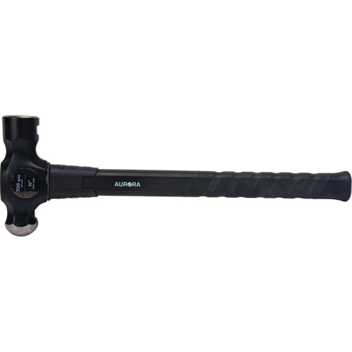 Ball Pein Hammer, 40 oz. Head Weight, Plain Face, Fibreglass Handle MAS Chibougamau