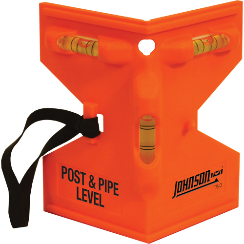 Orange Post & Pipe Level MAS Chibougamau