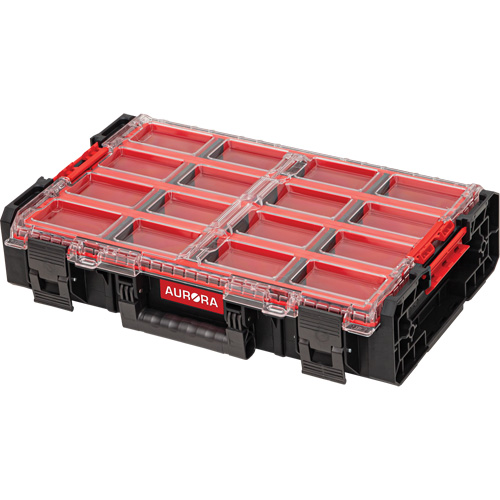 Organisateur tr&egrave;s grand avec bacs longs Arx, 23" x 15-1/5" x 5", Noir MAS Chibougamau